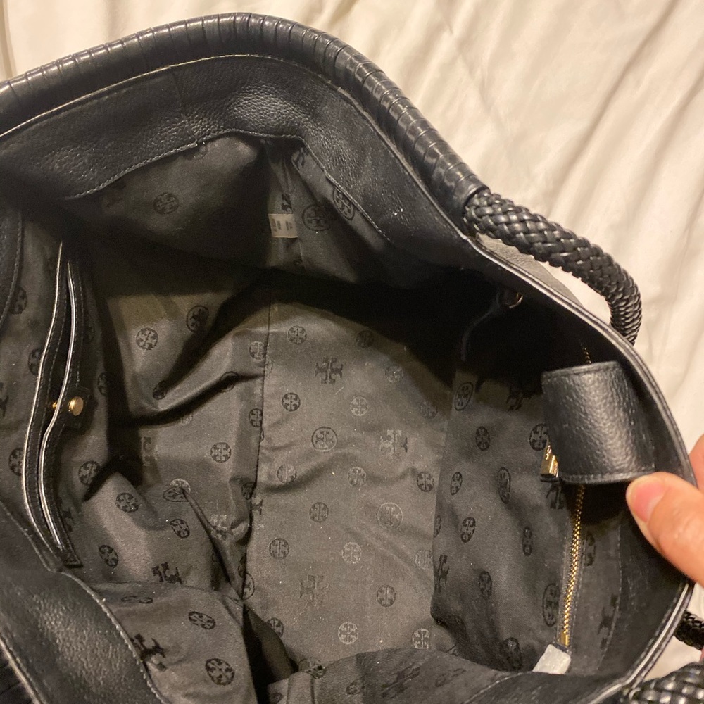 Tory Burch Black Taylor Tote Bag - Picture 6 of 8